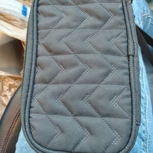 Stylish Black Quilted Men's Bag
